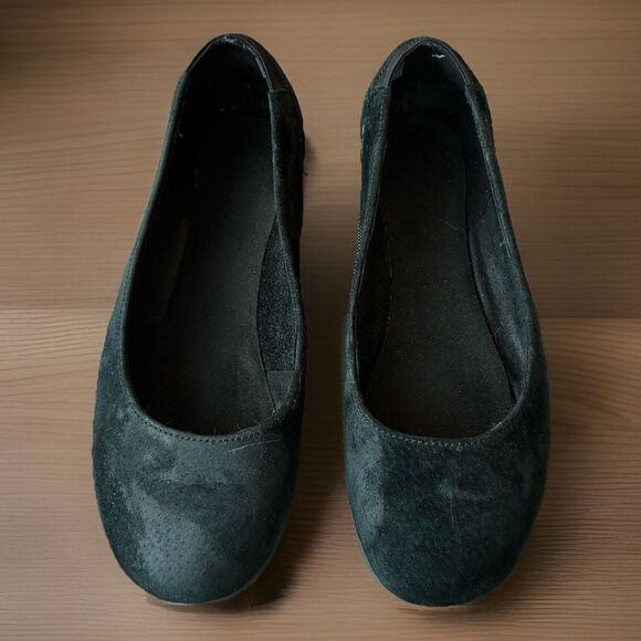 Merrell Select Grip Women’s 7.5 Black Suede Ballet Flats - Picture 1 of 8